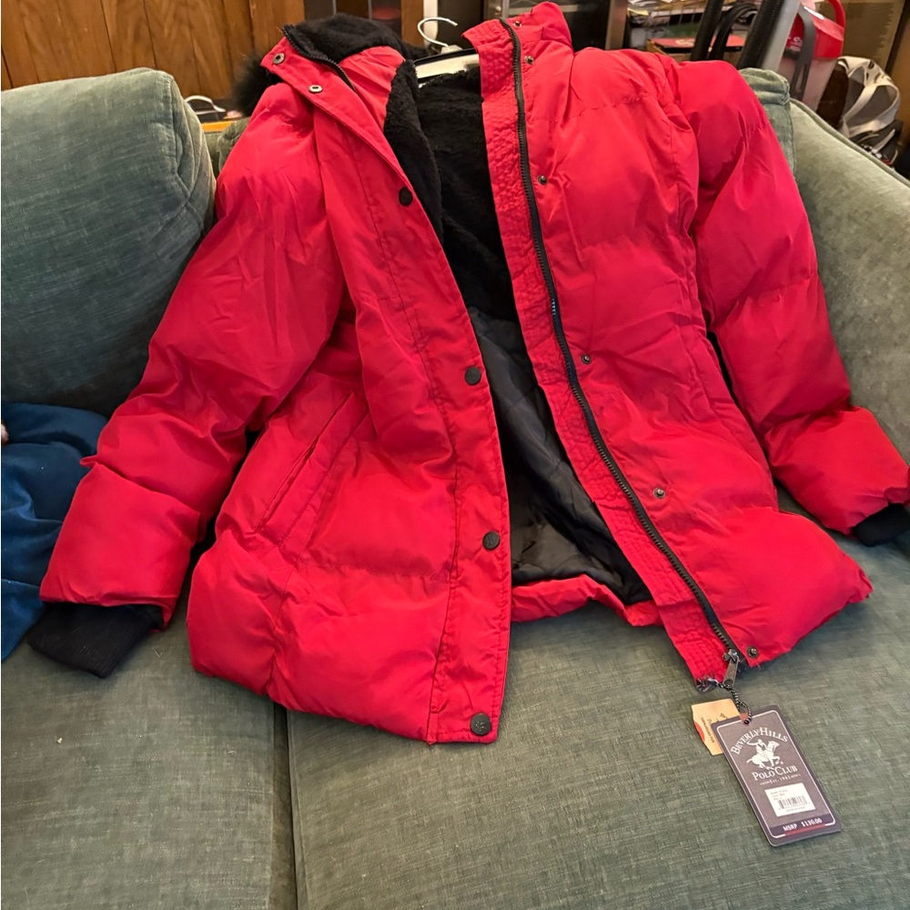 Beverly Hills Polo Club Red Jacket